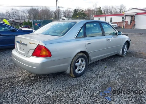2000 Toyota Avalon Xl из США, поврежденный, VIN 4T1BF28B1YU099727